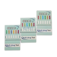 6 Panel İdrar Testi Kartı Çoklu Uyuşturucu Test Kiti (AMP BZO COC MAMP MOP THC)