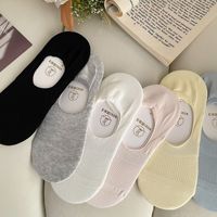 Chaussettes de cheville invisibles fines en coton pour femme, coupe basse, respirantes, antidérapantes, avec maintien sûr du talon, à aiguille unique, vente en gros