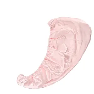 Lụa Sang Trọng Tóc Khô Cap Phụ Nữ Phòng Tắm Satin Lót Tóc Khô Khăn Turban Khăn Sợi Nhỏ Nhanh Chóng Khô Tóc Khô Khăn Cap