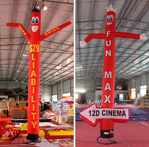 Promotion centre commercial extérieur ouverture parc d'attractions <span class=keywords><strong>20FT</strong></span> souffleur d'air danseur balançoire danse personnalisé Cactus Air danseurs gonflable - Product Image 4
