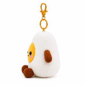 Llavero <span class=keywords><strong>de</strong></span> Peluche <span class=keywords><strong>de</strong></span> Huevo Frito Kawaii, Bonito Colgante <span class=keywords><strong>de</strong></span> Peluche Suave <span class=keywords><strong>de</strong></span> <span class=keywords><strong>la</strong></span> <span class=keywords><strong>Serie</strong></span> Panadería, Adorno para Bolsa, Juguete <span class=keywords><strong>de</strong></span> Regalo - Product Image 4