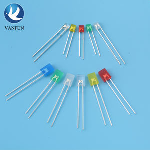 Vanfun Beste Klare Quadratische LED-Diode aus China Diffus mit 5V Max Sperrspannung Mehrfarbig Durchsteckmontage 20mA Vorwärtsspannung - Product Image 3