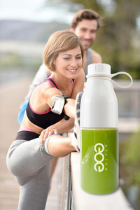 Bouteille d'eau en plastique Tritan de qualité alimentaire 500 ml, anti-fuite, pour la salle de <span class=keywords><strong>sport</strong></span>, la <span class=keywords><strong>nutrition</strong></span> sportive, shaker à protéines - Product Image 2