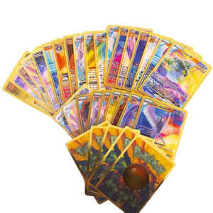 Prix de gros <span class=keywords><strong>en</strong></span> vrac sur des cartes Pokémon TCG scellées <span class=keywords><strong>en</strong></span> usine, collection de 55 cartes VMAX holographiques 3D dorées <span class=keywords><strong>en</strong></span> boîte plastique pour lot - Product Image 3