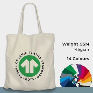 <b>Tote</b> <b>Bag</b> Eco-Friendly Canvas Reusable Grocery Cloth Extra Strong Long Handle Double - Product Image 1