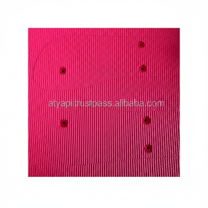 <b>Red</b> Humanized Design Durable Eco-friendly Anti-slip Lightweight Rubber EVA Foam Sheet Slipper Inner Sole Outsole Shoes <b>Material</b> - Product Image 1
