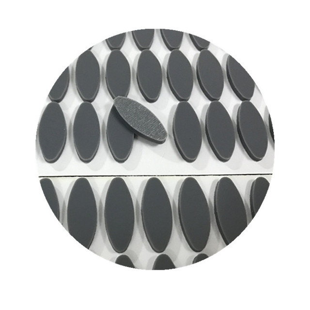 Machines Dome Top Self Adhesive Keyboard Calculator Silicone Feet Laptop square Non-slip Rubber Feet