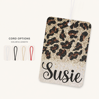 Désodorisant de voiture personnalisé avec pompon, carte parfumée suspendue avec logo, impression couleur recto-verso