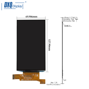 จอแสดงผล OLED คุณภาพสูงขนาด 5.5 นิ้ว ความละเอียด 1080x1920 โมดูล MIPI สำหรับบอร์ดควบคุมเครื่องอ่านบาร์โค้ดแบบพกพา จอ AMOLED 5.5 นิ้ว ความละเอียด 1080x1920 AM - Product Image 3