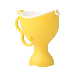 Urinario portátil para niños, tipo de pie, para bebés, niñas y niños, para viaje, color amarillo con tapa - Product Image 4