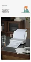 Imprimante thermique portable HPRT U200 A4 avec WiFi, impression de documents de bureau mobile, pas besoin de papier thermique