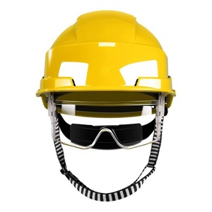 Casque de sécurité allemand Seiko en ABS avec lunettes intégrées, anti-impact, pour chantier, certifié CE - Product Image 2