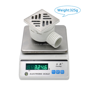 Corpo in plastica Anti odore bagno <span class=keywords><strong>doccia</strong></span> PVC tubo di <span class=keywords><strong>scarico</strong></span> con coperchio in acciaio inox <span class=keywords><strong>doccia</strong></span> <span class=keywords><strong>scarico</strong></span> - Product Image 2