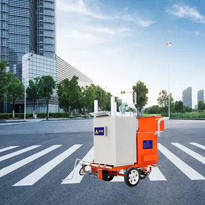 Nhà máy cung cấp đường đánh dấu sơn máy động cơ Powered đường đánh dấu máy - Product Image 1