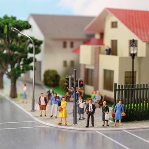 JTD8710 Điện Trở Miễn Phí Màu Đỏ/Vàng/Xanh Lá Cây 5-LED HO/OO/O/G Scale Road Crossing Block Tín Hiệu Ánh Sáng Mô Hình Giao Thông Singal - Product Image 4