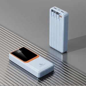 Power Bank Tascabile per Uso Quotidiano, Sottile e Leggero con Display Digitale Lucido, Logo Personalizzabile, Ricarica Wireless - Product Image 3