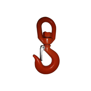 Swivel Hook Grade 80 Carbon Steel Galvanized Lifting Hook Heavy Duty Rotating Hook for <b>Material</b> <b>Handling</b> and Rigging Application - Product Image 4
