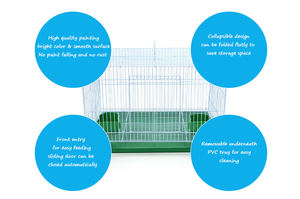 Broedvogels Kooi En Volières Grote Vogelparkieten Duurzame Plastic Bakjes Op Maat Perrot Vogelkooi - Product Image 4