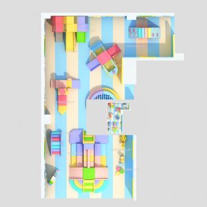 Aire de jeux intérieure interactive douce pour bébé, équipement de salle sensorielle pour enfant, entraînement sensoriel et activités d'<span class=keywords><strong>escalade</strong></span> - Product Image 4