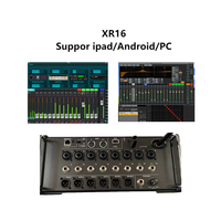 Fournisseur chinois de barres de performance Mélangeur professionnel audio numérique XR16 à 16 canaux