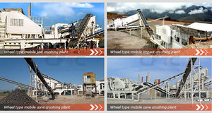 Equipo de Trituración y Cribado, Estación de Trituración de Impacto Móvil con Ruedas, Trituración Secundaria de 5 a 40 mm para Residuos de Hormigón - Product Image 6