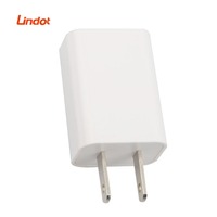 Cargador de Teléfono Móvil con Enchufe Americano, 5V 1A, Cargador de Pared USB Único, Adaptador de Viaje