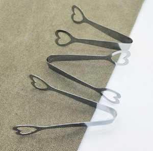DF 717 Pinces à glaçons en acier inoxydable de haute qualité, vente en gros d'usine, pinces à glaçons en acier inoxydable, pinces de service pour glaçons - Product Image 6
