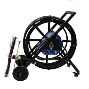 KT 928 AC ống làm sạch thiết bị với bàn chải quay có thể làm sạch ống tròn và hình chữ nhật - Product Image 2