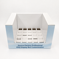 Caja de Cartón Corrugado Apilable, Ecológica y Moderna, para Exhibición de Calcetines PDQ en Supermercados