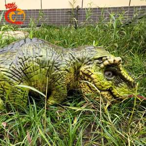 Marionnette de dinosaure bébé animatronique réaliste personnalisée - Étanche et résistante au soleil pour centres commerciaux et aéroports - Product Image 6