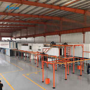 Tùy chỉnh bán tự động hoàn toàn tự động dọc bột sơn dây chuyền sản xuất với Spray Booth lò sơn hệ thống - Product Image 6