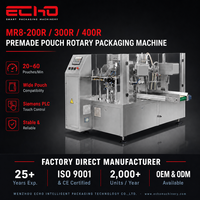 Machine d'emballage automatique ECHO pour sachets préformés à bec verseur