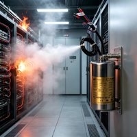 QRR0.15GW/S Aerosol-Feuerlöscher Automatischer Feuerlöscher Aerosol-Brandunterdrückung für Elektroschränke