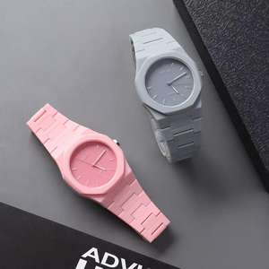 Reloj de cuarzo de lujo personalizable para hombre con correa de acero inoxidable - Product Image 3