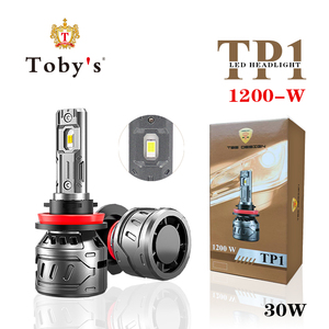 Faros LED Toby's 300W TP1 2022 al por Mayor, Bombillas LED H4 de 6500K de Color Blanco y Alto Brillo para Iluminación Automotriz. - Product Image 3
