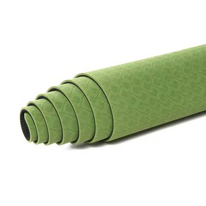 Tapete de Yoga TPE Deportivo para Gimnasio, Antideslizante, 6mm, con Logotipo Personalizado, Impresión UV, Ecológico, Doble Capa, BG-03, Dropshipping - Product Image 5