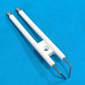 Aiguille d'allumage en céramique Double broche chaudière allumeur électrode brûlant Machine mazout cuisinière à gaz électrode d'étincelle - Product Image 3