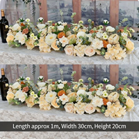 Arrangements de fleurs artificielles pour centres de table de mariage, décoration de table pour fêtes et événements à domicile, vente en gros