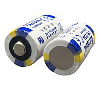 LISUN Vente en gros de piles au lithium 3V longue durée de vie non rechargeables CR123A pour détecteur de fumée intelligent