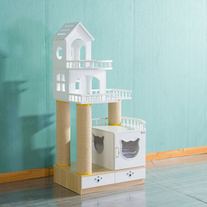 Torre/ripiano/struttura/villa/sala/edificio per gatti più venduto del 2022 per arrampicarsi - Product Image 2