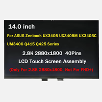 Écran LCD OLED 14' ATNA40CU06-0 2880*1800 14,0 pouces 120Hz pour ordinateur portable, non tactile, connecteur EDP 40 broches, entièrement neuf et parfait