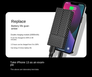 Nouveau rouge à lèvres remplaçable étanche Portable charge rapide 18W batterie externe innovante 15000mAh haute capacité batterie externe - Product Image 3