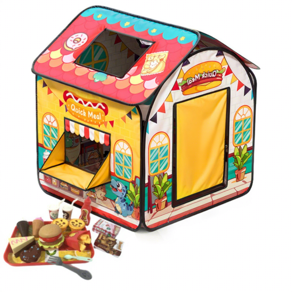Fast-food big house yellow