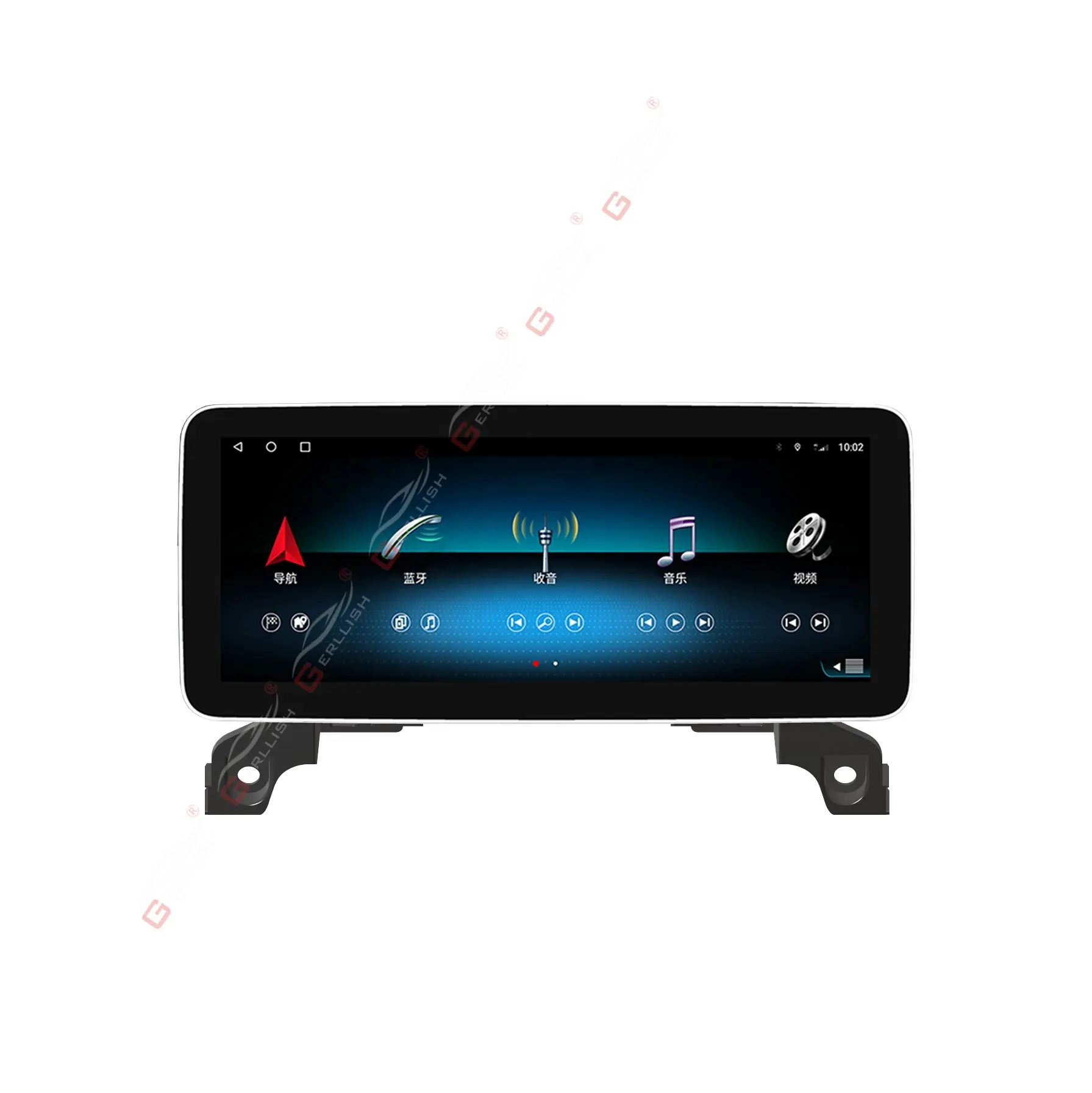 Radio mobil Android 12.3 inci 4G LTE, untuk Peugeot 3008 4008 5008 2017-2020 navigasi GPS nirkabel Stereo Auto Multimedia