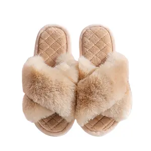 畅销世界各地各种型号低价冬季保暖毛绒家居拖鞋