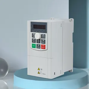 Onduleur de fréquence monophasé 220v, 0,4 kw, 0,75 kw, 1,5kw, 2,2kw, 4kw, 5,5kw, variateur d'entraînement Vfd 220v, 380v, convertisseur triphasé