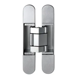 Furniture hardware cabinet hinge wooden door hinges heavy duty 3d adjustable invisible concealed hinge