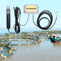 Capteur de pH de l'eau numérique en ligne RS485 4-20mA Sortie de tension pour système de surveillance et de contrôle continu