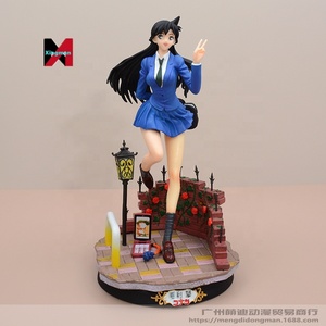 25-27cm Anime Detective Conan Mouri <span class=keywords><strong>Ran</strong></span> figura PVC modelo estatua ordenador ornamento muñeca juguete escritorio decoración regalos Anime - Product Image 3