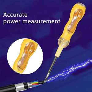 AC100-500V डबल सिर फिलिप्स फ्लैट-हेड स्क्रूड्राइवर परीक्षण पेन सर्किट लीकेज परीक्षक विद्युत सेवा उपकरण परीक्षण पेंसिल - Product Image 5